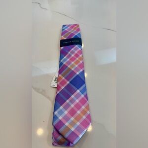 NWT - Tommy Hilfiger Multicolor Plaid Tie